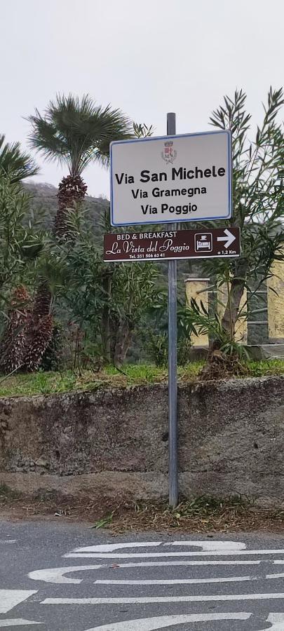 La Vista Del Poggio Bed & Breakfast Castellaro  Dış mekan fotoğraf